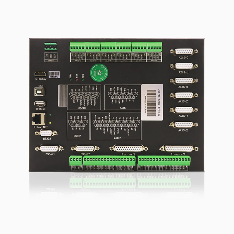 ZJS716-130 Galvanometer Dual Flight Vision Laser Control Card за 3C филм