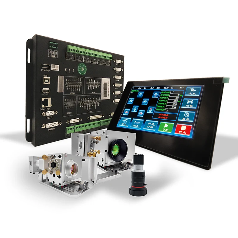 ZJS716-2000 Galvanometer Dual Flight Vision Laser Controller за обработка с големи форми